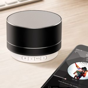 A10-Wireless-Bluetooth-Speaker-Small-Steel-Cannon-Subwoofer-Portable-Mini-Gift-Card-Bluetooth-SpeakerColor