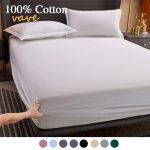 100-Cotton-Fitted-Sheet-with-Elastic-Bands-Non-Slip-Adjustable-Mattress-Covers-for-Single-Double-King-18