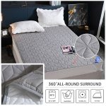 100-Waterproof-Bedspread-On-The-Bed-King-Size-Bed-Cover-Quilted-Mattress-Pad-Washable-Mattress-Protector-4