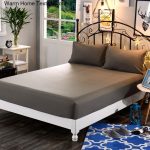 1pc-100-Polyester-Solid-Fitted-Sheet-Mattress-Cover-Four-Corners-With-Elastic-Band-Bsimple-Bedding-Decor-4