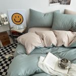 Bedding-Set-Solid-Color-Duvet-Cover-Set-Skin-Friendly-Fabric-Quilt-Cover-Set-Single-Double-King