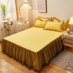 Bedspread-1PCS-Solid-Color-Bed-Sheets-Soft-For-King-Queen-1-5-1-8-2M-Single