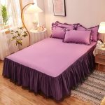 Bedspread-1PCS-Solid-Color-Bed-Sheets-Soft-For-King-Queen-1-5-1-8-2M-Single-3