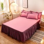 Bedspread-1PCS-Solid-Color-Bed-Sheets-Soft-For-King-Queen-1-5-1-8-2M-Single-4