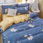 Black-Bedding-Set-for-Boys-Girls-Bedroom-Washed-Cotton-Duvet-Cover-Pillowcase-Bedspread-Simple-Fashion-Bed-3