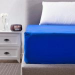 Blue-Fit-Sheet-Mattress-Protector-Bed-Sheet-with-Elastic-Band-Cover-Mattress-Protection-Sanding-Breathable-Fitted-3