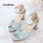 Cresfimix-Women-Cute-Sky-Blue-Light-Weight-Comfortable-Peep-Toe-High-Heel-Shoes-Lady-Casual-Pink-2