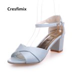 Cresfimix-Women-Cute-Sky-Blue-Light-Weight-Comfortable-Peep-Toe-High-Heel-Shoes-Lady-Casual-Pink-4