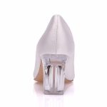 Crystal-Queen-Women-Block-7cm-High-Heels-Lady-Scarpins-White-Satin-Pumps-Female-Wedding-Silk-Transparent-2