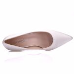 Crystal-Queen-Women-Block-7cm-High-Heels-Lady-Scarpins-White-Satin-Pumps-Female-Wedding-Silk-Transparent-4