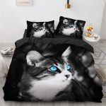 Cute-Cat-Duvet-Cover-Microfiber-3D-Animal-Bedding-Set-Pet-Kitten-Comforter-Cover-Twin-Full-King-4