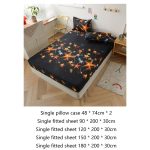 Double-Bed-Sheet-Set-With-Elastic-Band-Polyester-Fitted-Sheet-For-Rectangular-Mattress-Printed-Non-slip-5