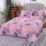 Flat-Sheet-Bedding-Adults-Bed-Cover-Plaid-Comfortable-Anti-Mites-Students-Dormitory-Single-Bedspread-Household-New-3