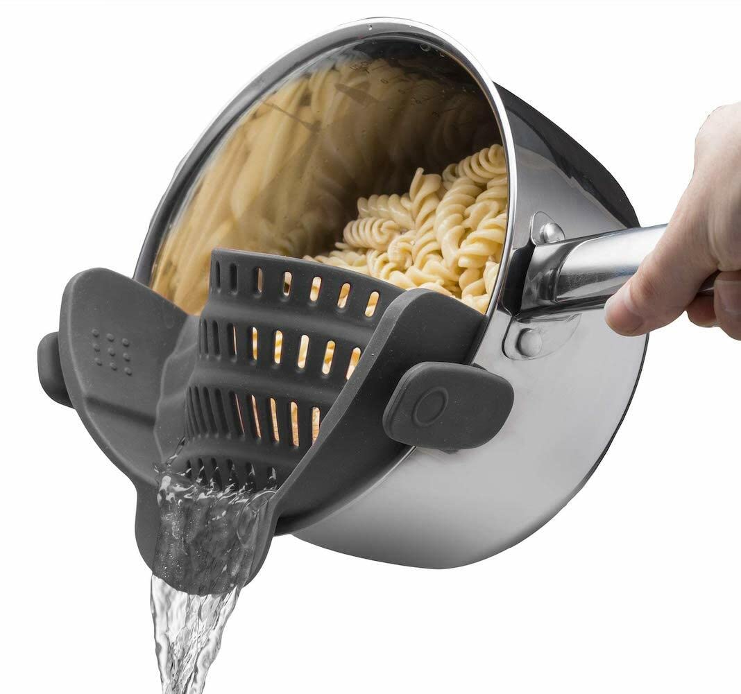 Homaxy-Clip-On-Silicone-Strainer-For-Kitchen-All-Pots-Pasta-Strainer-Fruit-and-Vegetable-Dish-Drainer