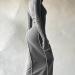 Hugcitar-Long-Sleeve-Hooded-Patchwork-Skinny-Maxi-Dress-2021-Autumn-Winter-Women-Fashion-Streetwear-Casual-Outfits