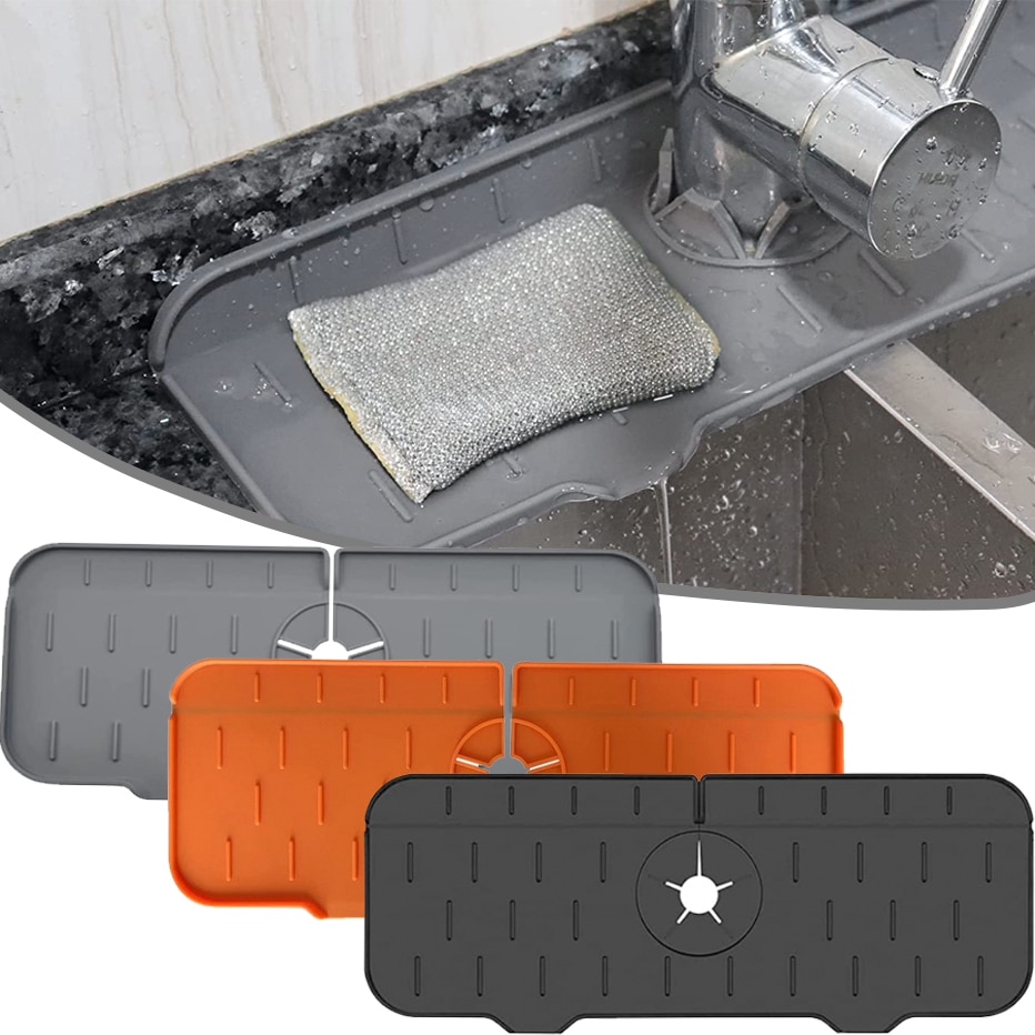 Kitchen-Faucet-Absorbent-Mat-Sink-Splash-Guard-Silicone-Faucet-Splash-Catcher-Countertop-Protector-For-Bathroom-Kitchen