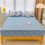 New-1piece-100-Polyester-sheets-for-kids-Fitted-Mattress-Cover-Four-Corners-With-Elastic-sheets-for-1