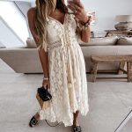 Off-Shoulder-Lace-Patchwork-Elegant-Dress-Women-Summer-2023-V-Neck-Spaghetti-Strap-Dress-Female-New-4