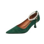 Sandals-Green-Women-High-Heels-Shoes-Retro-Pointed-Toe-Sexy-Pumps-New-Brand-2022-Summer-Wedding-5