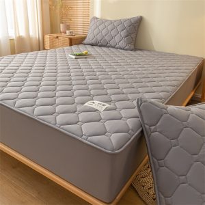 Soy-Cotton-Bedding-Thick-Quilted-Mattress-Cover-Elastic-Fitted-Mattress-Protector-Bed-Linens-Soft-Pad-for