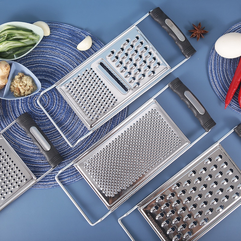 Stainless-Steel-No-Skid-Bottom-Flat-Grater-Handheld-Garlic-Grater-Kitchen-Gadget-for-Ginger-Soft-Handle