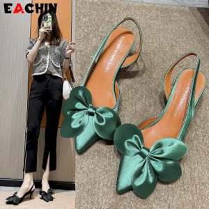 Women-s-High-Heels-Elegant-Bow-Pointed-Toe-Woman-Heels-2023-New-Dress-Shoes-Female-Fashion