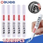 1-3-5-8pcs-Graffiti-Marker-Pen-White-Oily-Waterproof-Paint-Metallic-Permanent-Gel-Pen-Writing