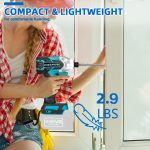 18V-Cordless-Electric-Screwdriver-Speed-Brushless-Impact-Wrench-Rechargable-Drill-Driver-LED-Light-For-Makita-Battery-4