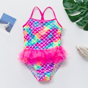 2-14-Years-Girls-Swimsuit-2022-New-One-Piece-Swimwear-Flamingo-Ruffle-Style-Children-s-Swimwear