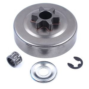 3-8-Pitch-6T-Clutch-Drum-Sprocket-Washer-E-Clip-Kit-For-STIHL-017-018-021