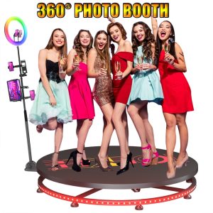 360-Photo-Booth-for-Parties-and-Weddings-Automatic-Machine-Video-Slow-Motion-Auto-Rotating-Photobooth-360