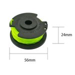 3pcs-Replacement-Lawn-Mower-Spool-Trimmer-Spool-Line-For-Ryobi-RAC143-36V-Grass-Trimmer-Spool-Strimmer-3