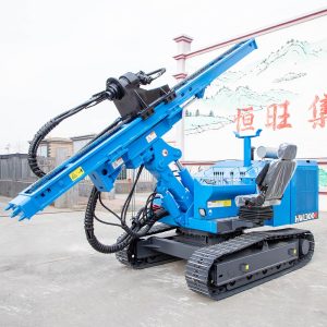 China-supply-hydraulic-solar-plant-pile-machine-helical-pile-driver-hammer-pile-driver