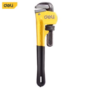 Deli-Stable-Clamping-Pipe-Wrenches-Anti-Slip-Grip-High-Hardness-High-Torque-Strong-Toughness-10-Inches