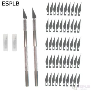 Engraving-Non-Slip-Metal-Scalpel-Knife-Kit-50-20-10-5pcs-11-Blades-Cutter-Craft-Knives