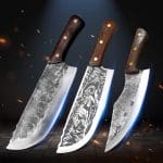 Kitchen-Knife-Set-Forged-5Cr15Mov-Stainless-Steel-Chinese-Chef-Knife-Sharp-Slicing-Knife-Meat-Cleaver-Chopping