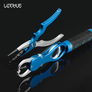 LINNHUE-Best-Aluminum-Alloy-Fishing-Pliers-Grip-Set-Fishing-Tackle-Hook-Recover-Cutter-Line-Split-Ring