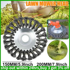 Multi-size-Steel-Wire-Grass-Trimmer-Head-Lawn-Mower-Grass-Brush-Cutter-Dust-Removal-Weeding-Plate