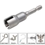 Natural-Slotted-Butterfly-Hole-Socket-Wrench-65mm-Hexagonal-Handle-Electric-Screwdriver-Wing-Nut-Socket-Tool-2