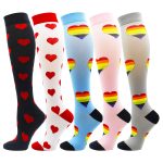 Woman-and-Men-Compression-Socks-Circulation-Multi-Pairs-Best-Fit-for-Varicose-Veins-Athletic-Travel-Running-1