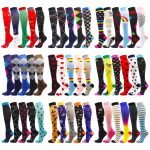 Woman-and-Men-Compression-Socks-Circulation-Multi-Pairs-Best-Fit-for-Varicose-Veins-Athletic-Travel-Running