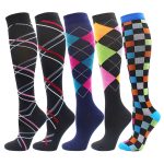 Woman-and-Men-Compression-Socks-Circulation-Multi-Pairs-Best-Fit-for-Varicose-Veins-Athletic-Travel-Running-2