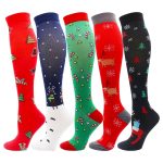 Woman-and-Men-Compression-Socks-Circulation-Multi-Pairs-Best-Fit-for-Varicose-Veins-Athletic-Travel-Running-3